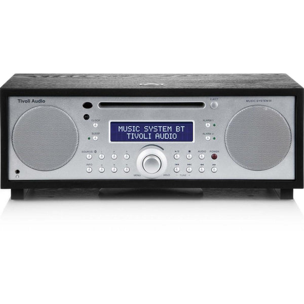 Tivoli Audio Shelf Audio System with Built-in Bluetooth Music System BT Black Ash/Silver IMAGE 1