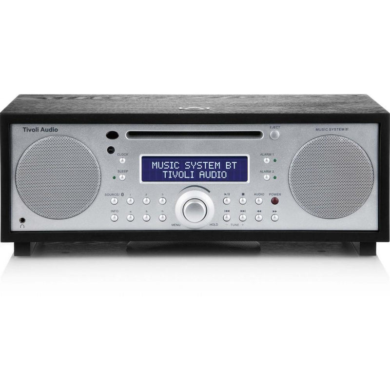 Tivoli Audio Shelf Audio System with Built-in Bluetooth Music System BT Black Ash/Silver IMAGE 1