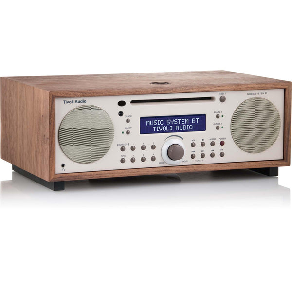  Tivoli Audio Shelf Audio System with Built-in Bluetooth Music System BT Walnut/Beige IMAGE 1