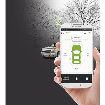 CompuStar Alarm System and Remote Starter Accessories Smartphone Integration Drone Mobile IMAGE 1