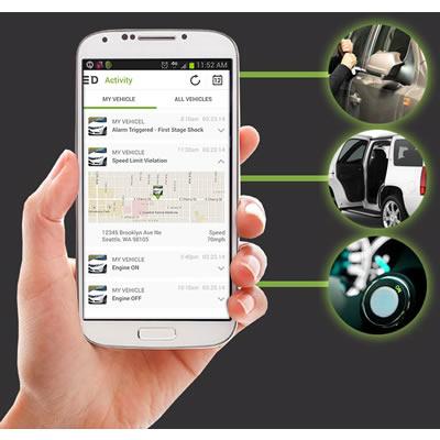 CompuStar Alarm System and Remote Starter Accessories Smartphone Integration Drone Mobile IMAGE 3