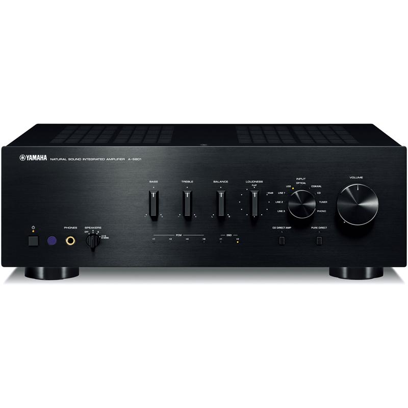  Yamaha 2-Channel Integrated Stereo Amp A-S801B IMAGE 1