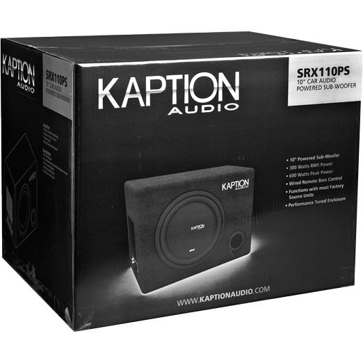 Kaption Audio Vented Subwoofer Box with a 10" Subwoofer 570-SRX110PS IMAGE 6