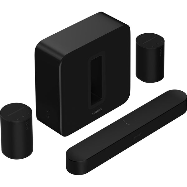 Sonos Home Audio Premium Immersive Set with Beam Black IMAGE 1