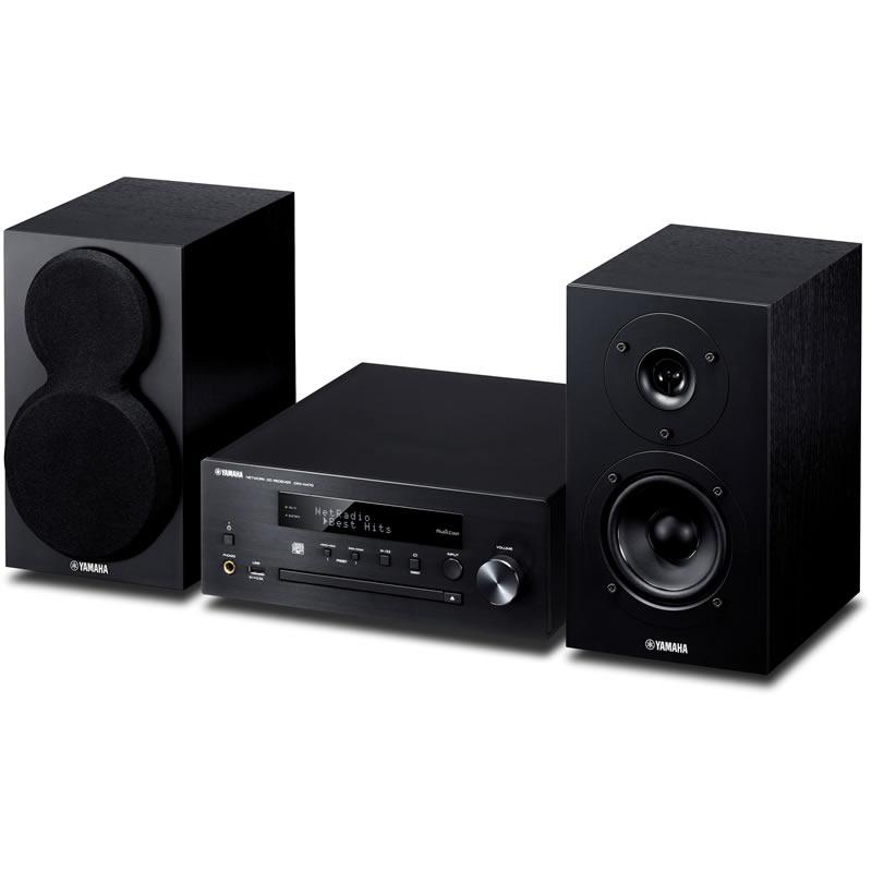 Yamaha 44-Watt Shelf Audio System with Built-in Bluetooth and Wi-Fi MCR-N470 IMAGE 1