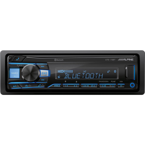 Alpine 4-Channel Car Deck with Built-in Bluetooth UTE-73BT IMAGE 1