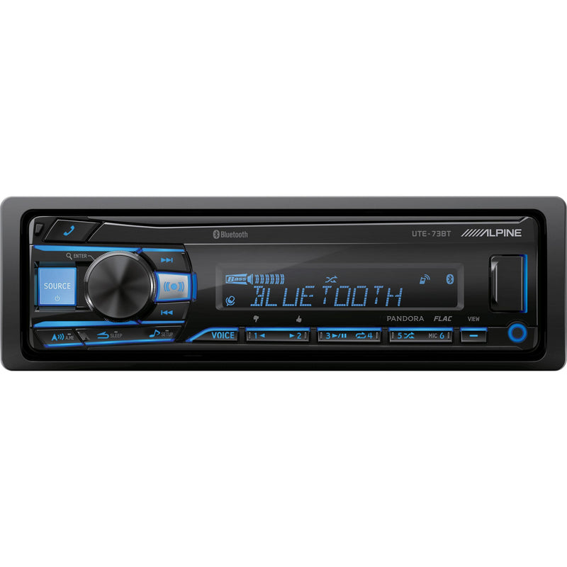 Alpine 4-Channel Car Deck with Built-in Bluetooth UTE-73BT IMAGE 1