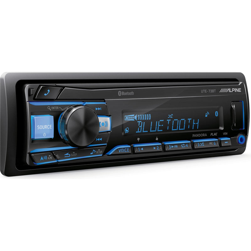 Alpine 4-Channel Car Deck with Built-in Bluetooth UTE-73BT IMAGE 2