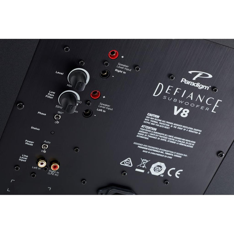 Paradigm 75-Watt 8" Subwoofer 1080000048 IMAGE 8