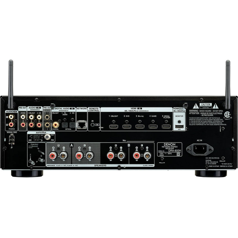 Denon 2.1-Channel 4K Stereo Receiver DRA-800H IMAGE 4