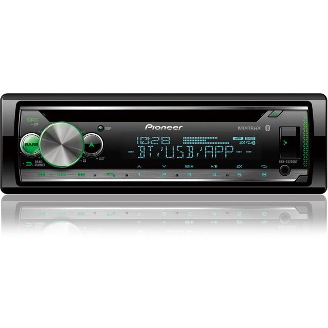 Pioneer 4-Channel Car Deck with Built-in Bluetooth DEH-S5200BT IMAGE 1