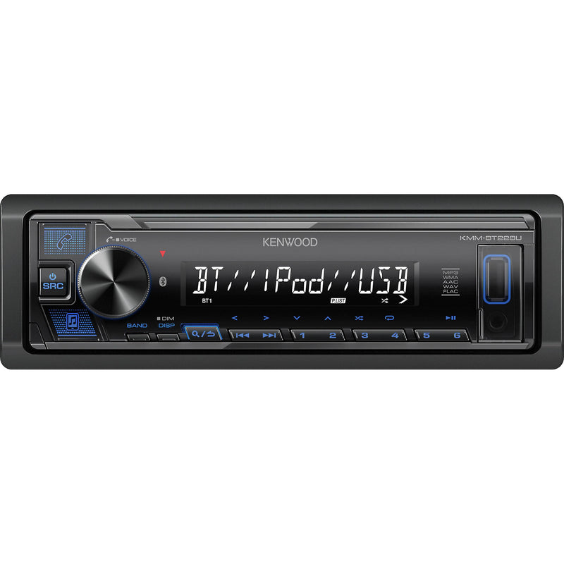 Kenwood 4-Channel Car Deck with Built-in Bluetooth KMM-BT228U IMAGE 2