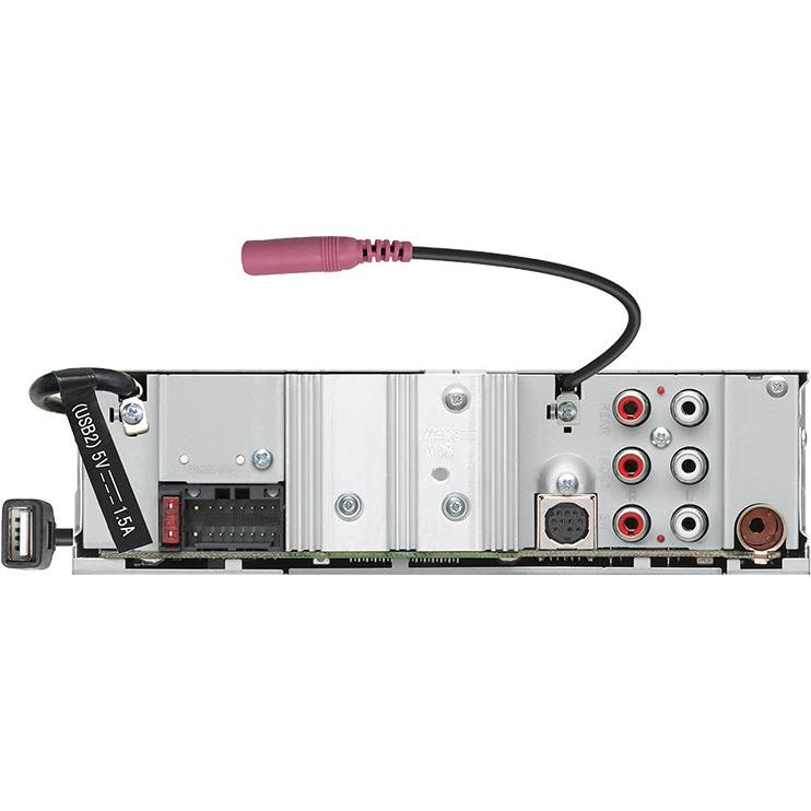 Kenwood 4-Channel Car Deck with Built-in Bluetooth KMM-X704 IMAGE 3