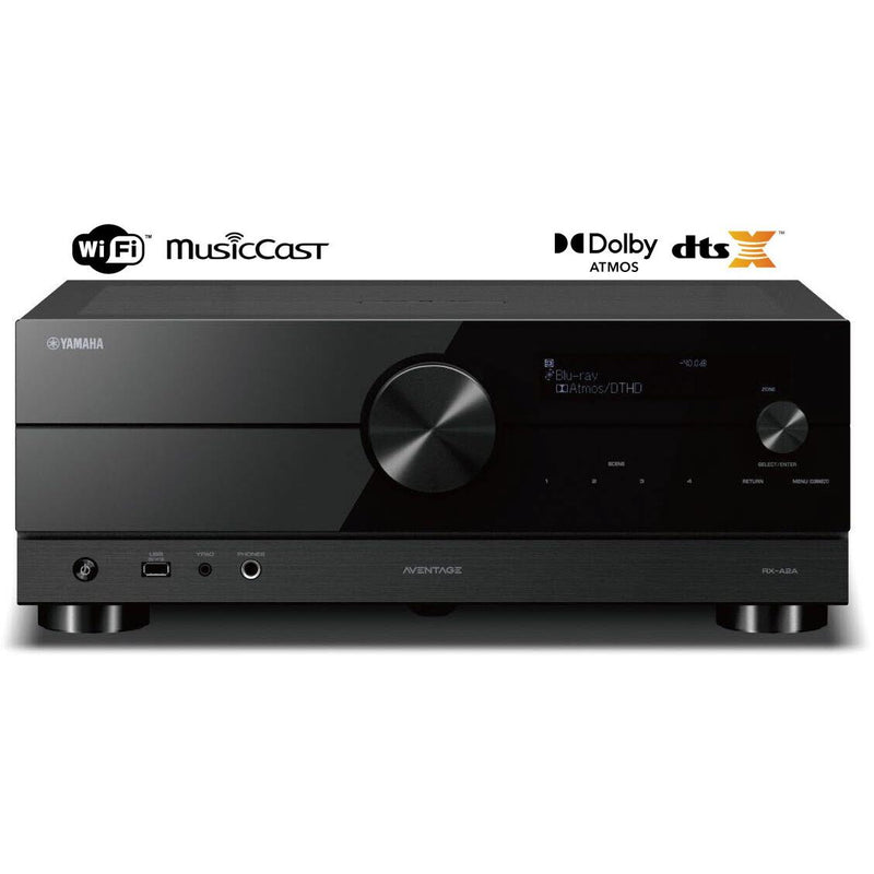 Yamaha 7.2-Channel AV Home Theatre Receiver RX-A2ABL IMAGE 1