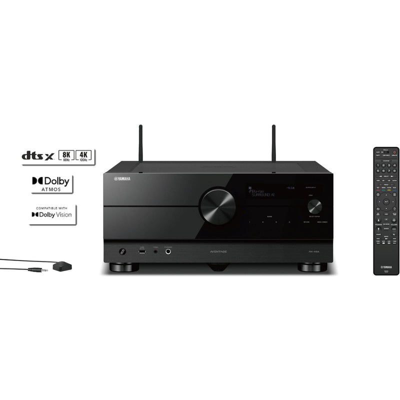 Yamaha 11.2-Channel AV Receiver RX-A8ABL IMAGE 1
