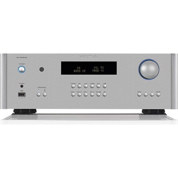Rotel 2-Channel Integrated Stereo Amplifier RA-1572MKII Silver IMAGE 1