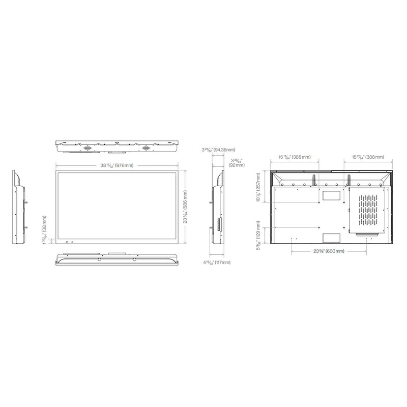 Furrion 43-inch Aurora® 4K UHD outdoor smart TV FU-FDUF43CSA-CA IMAGE 3