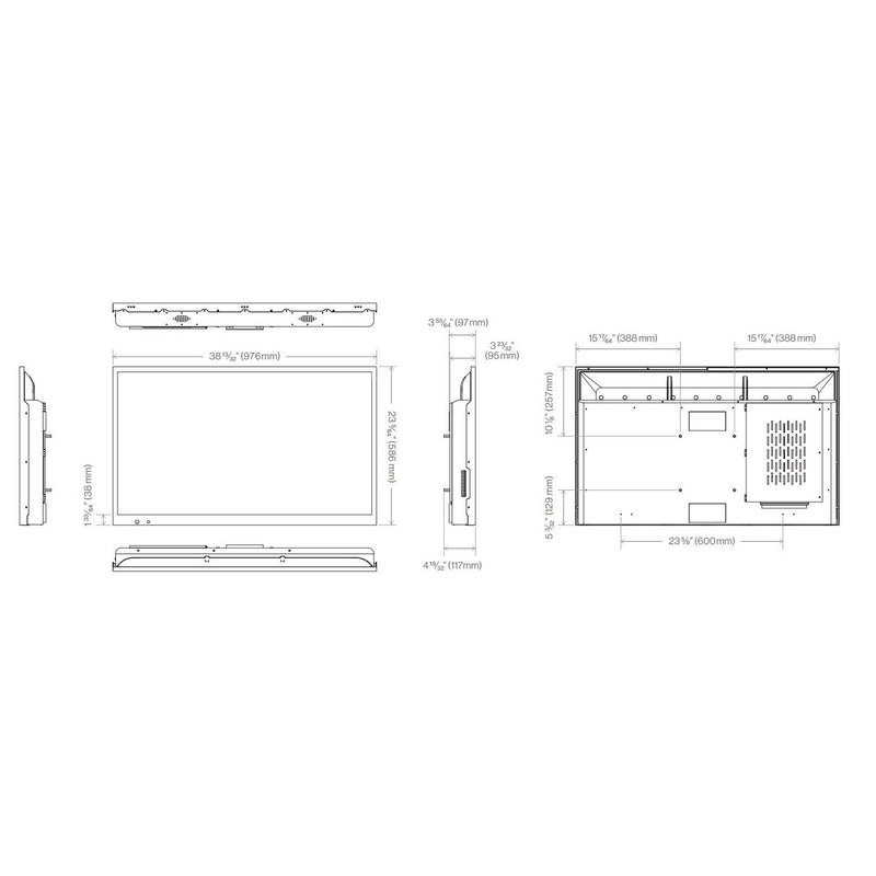 Furrion 43-inch Aurora® 4K UHD outdoor smart TV FU-FDUP43CSA-CA IMAGE 3