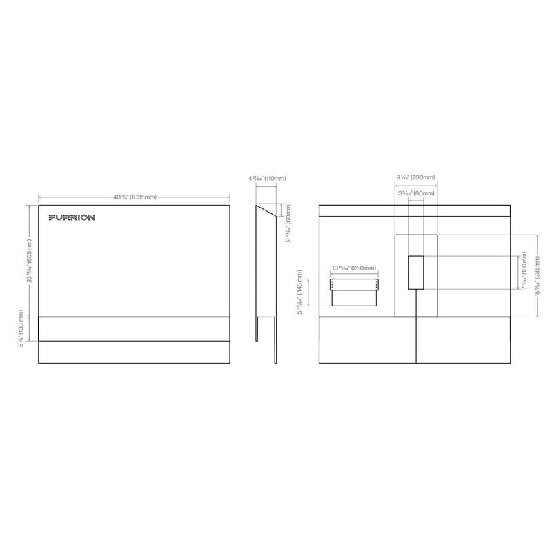 Furrion 43-inch Outdoor TV Cover FU-FV1C43W IMAGE 2