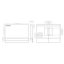 Furrion 55-inch Outdoor TV Cover FU-FV1C55W IMAGE 2