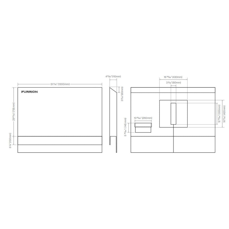 Furrion 55-inch Outdoor TV Cover FU-FV1C55W IMAGE 2
