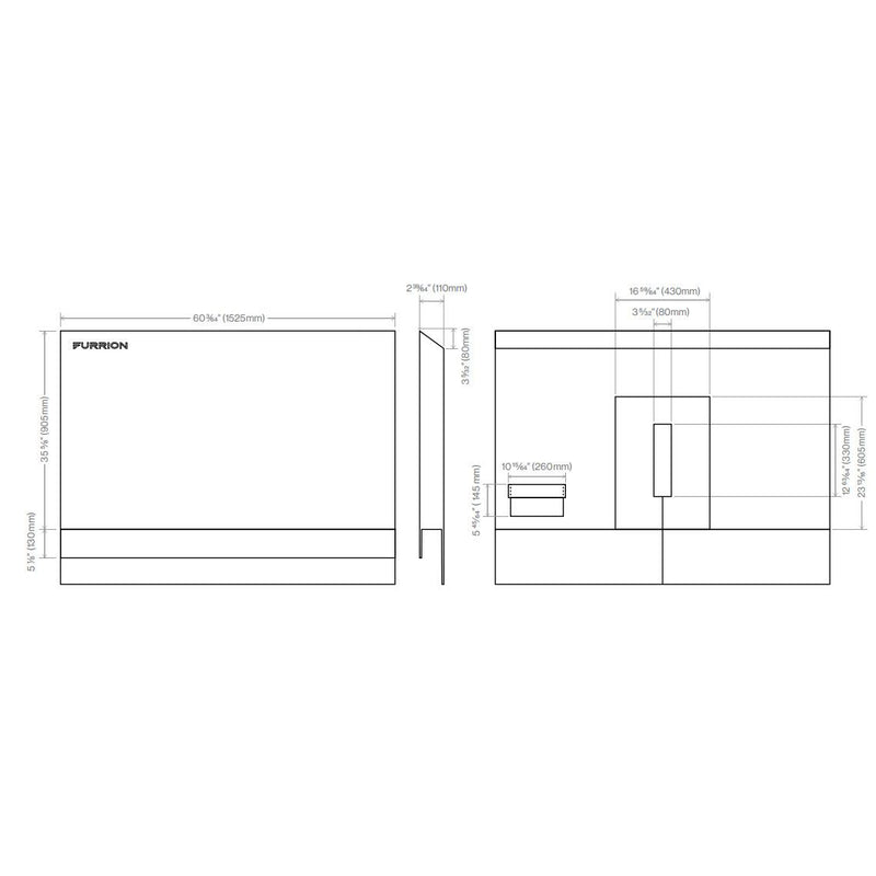 Furrion 65-inch Outdoor TV Cover FU-FV1C65W IMAGE 2