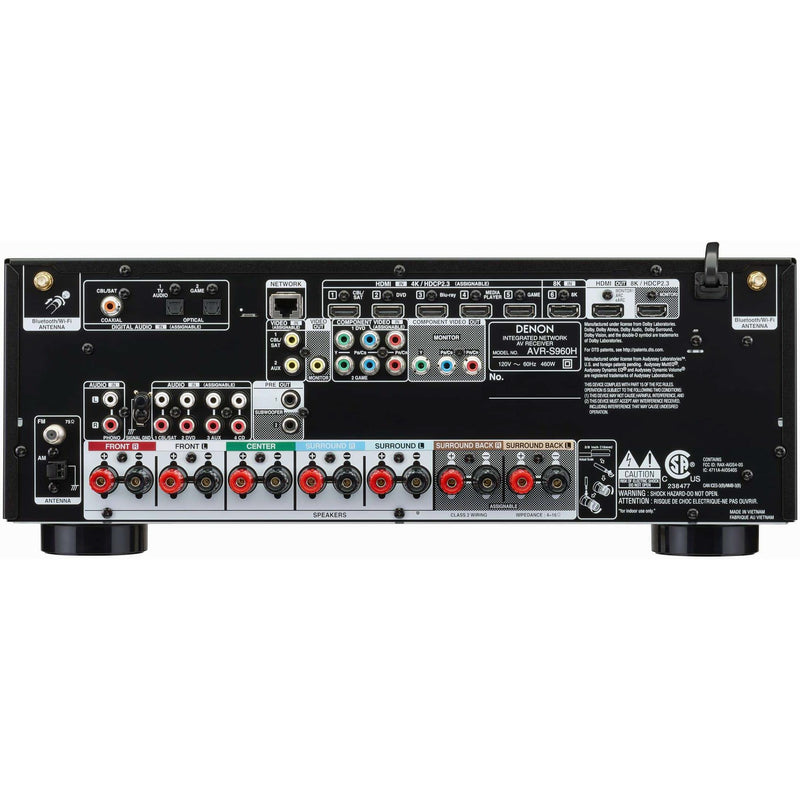  Denon 7.2-Channel A/V Receiver 8K AVR-S970H IMAGE 2