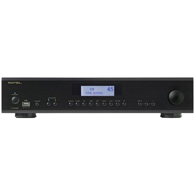 Rotel 2-Channel Integrated Amplifier A14MKII Black IMAGE 1