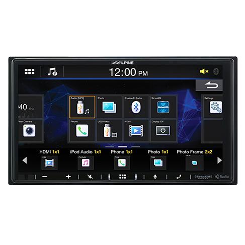 Alpine 6-Channel Car Deck with Built-in Bluetooth ILX-407 IMAGE 2