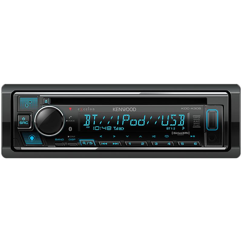 Kenwood Car Deck with Built-in Bluetooth KDC-X305 IMAGE 1