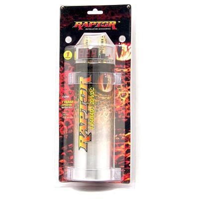 Raptor Stiffening Capacitors Stiffening Cap (1.0) Farad+Digital Meter C1.0FM IMAGE 1