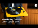  Pro-Ject 3-Speed Turntable Debut Carbon EVO High Gloss Black EXTERNAL_VIDEO 2