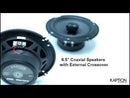 Kaption Audio 60 watts 6.5" 2-way Car Speaker 570-SQL622X EXTERNAL_VIDEO 1